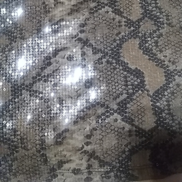 Bongo Snake Skin Print Womens Tank Top - Picture 2 of 3